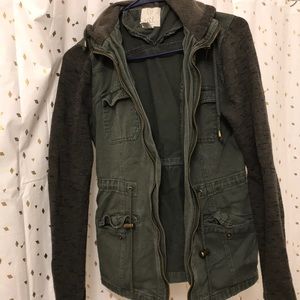 Cadet Green Jacket w/ Hood